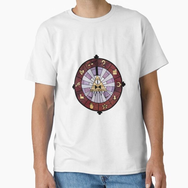Vista previa del artículo con la obra «Gravity Falls Bill Cipher», diseñado y vendido por Shpecialkay.