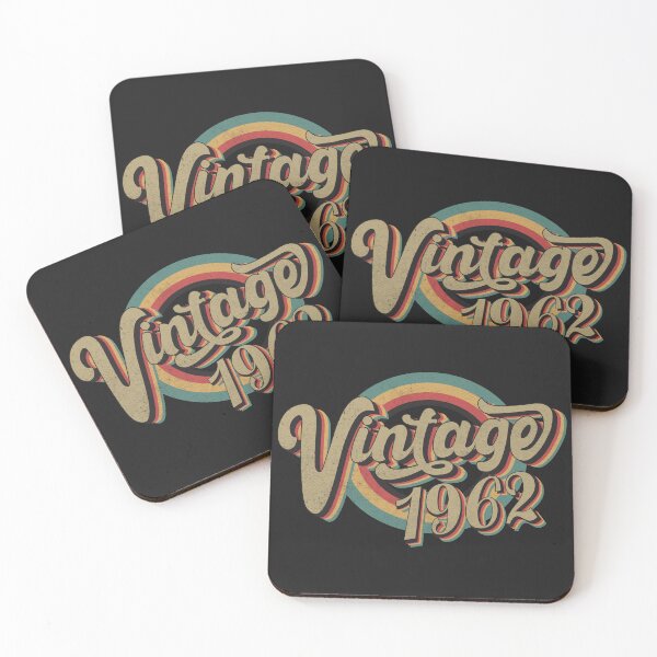 Item preview, 60 Year Old Gifts Vintage 1962 60th Birthday gift designed and sold by BahaaIB.