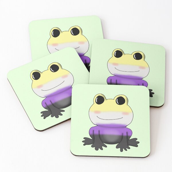 Item preview, Nonbinary Frog designed and sold by Becky-Marie.