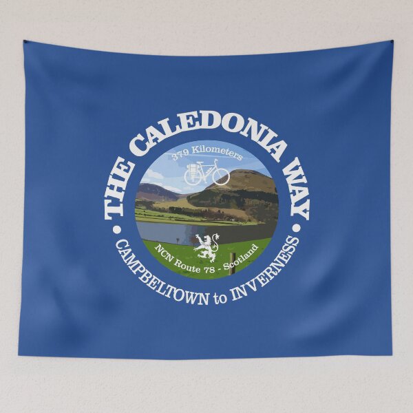 Item preview, Caledonia Way (cycling c) designed and sold by curranmorgan.