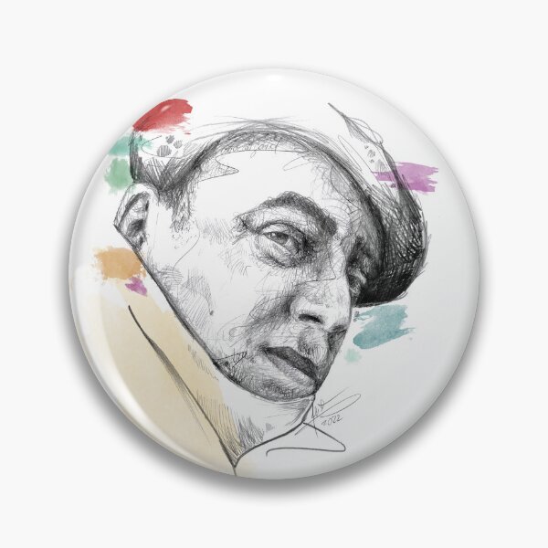 Item preview, Pablo Neruda designed and sold by alimanaure.