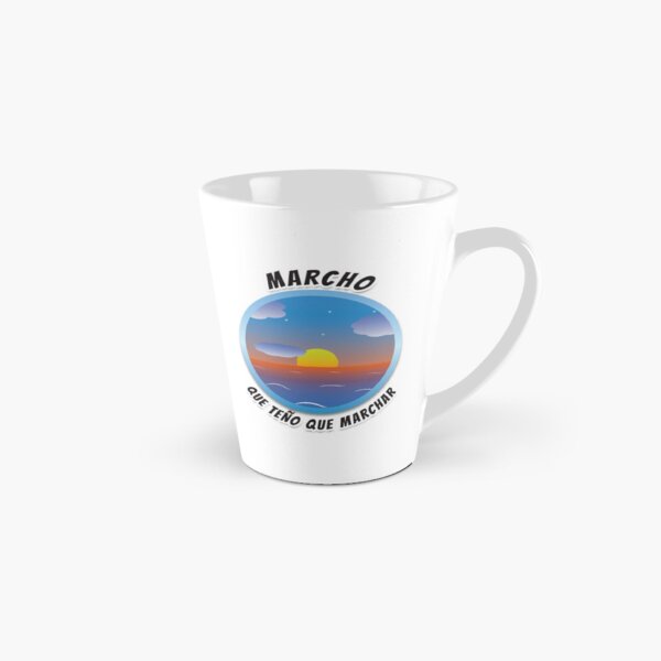 Vista previa del artículo con la obra «Marcho que teño que marchar», diseñado y vendido por Galitenda.