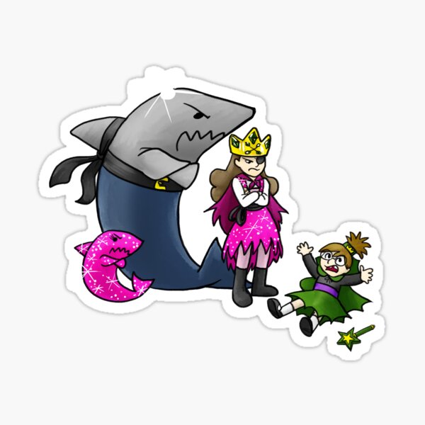 Pirate Princess 3 Group Shot Sticker