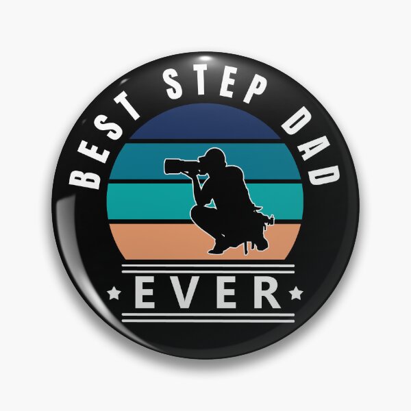 Item preview, Best Step Dad Ever Vintage Sunset Photographer w designed and sold by LindaCooke.