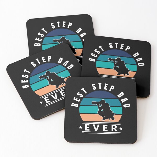 Item preview, Best Step Dad Ever Vintage Sunset Photographer w designed and sold by LindaCooke.