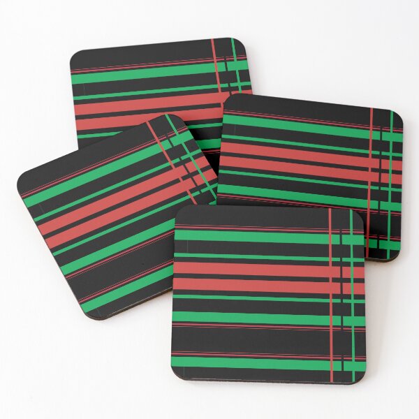 Item preview, Red Black and Green Stripe designed and sold by NellVerde.