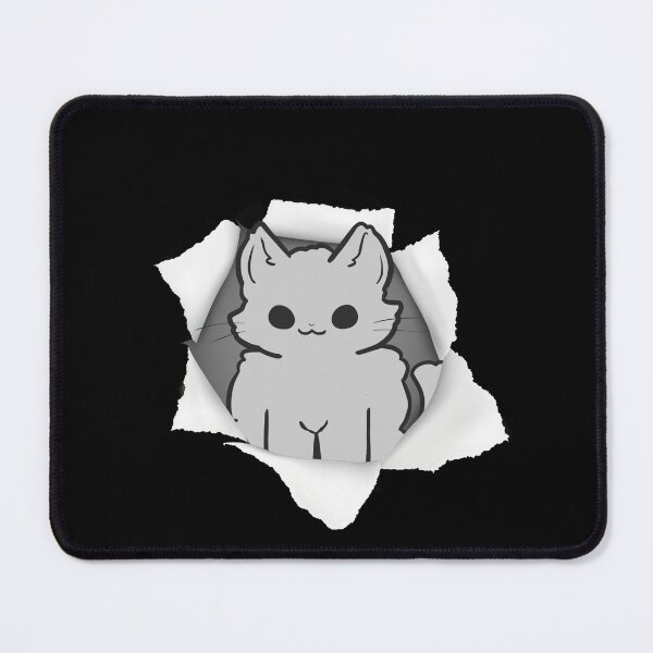 Item preview, torn paper cute cat designed and sold by Chaos-Touch.