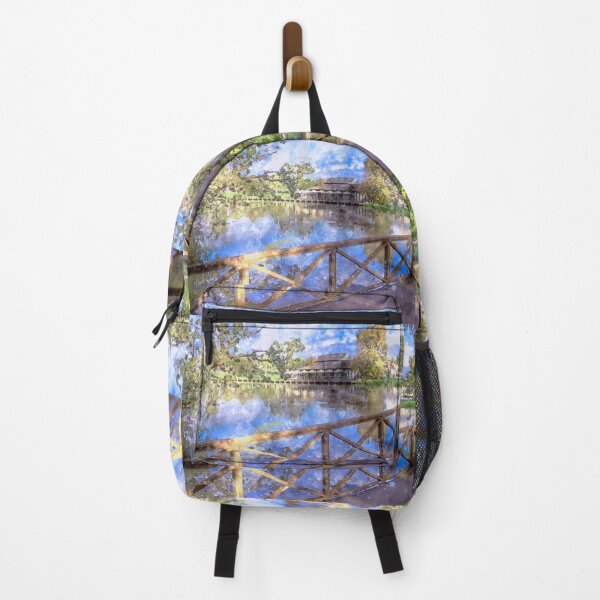 Item preview, Boardwalk Lake Weeroona Watercolor designed and sold by Steven Jodoin.