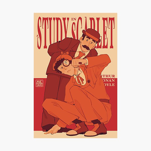 Item preview, A Study in Scarlet designed and sold by avetato.
