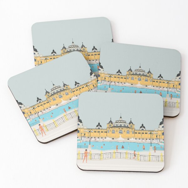 Item preview, Budapest, Hungary Travel Illustration designed and sold by Alo.