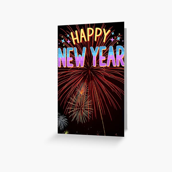 Item preview, Happy New Year Fireworks designed and sold by teewearstyle.