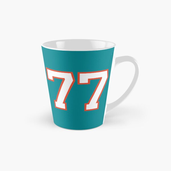 Item preview, Sports Number 77, white orange color lucky sport seventy seven designed and sold by ArtIsParty.