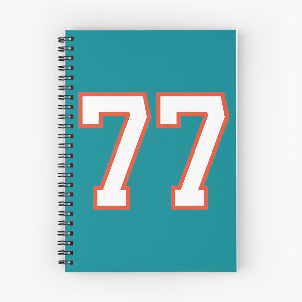 Item preview, Sports Number 77, white orange color lucky sport seventy seven designed and sold by ArtIsParty.