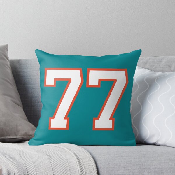 Item preview, Sports Number 77, white orange color lucky sport seventy seven designed and sold by ArtIsParty.