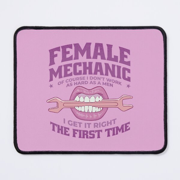 Item preview, Funny Female Car Mechanic | Woman Mechanic designed and sold by BeautyofColor.