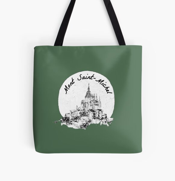 Le Mont Saint Michel Tote Bags for Sale | Redbubble