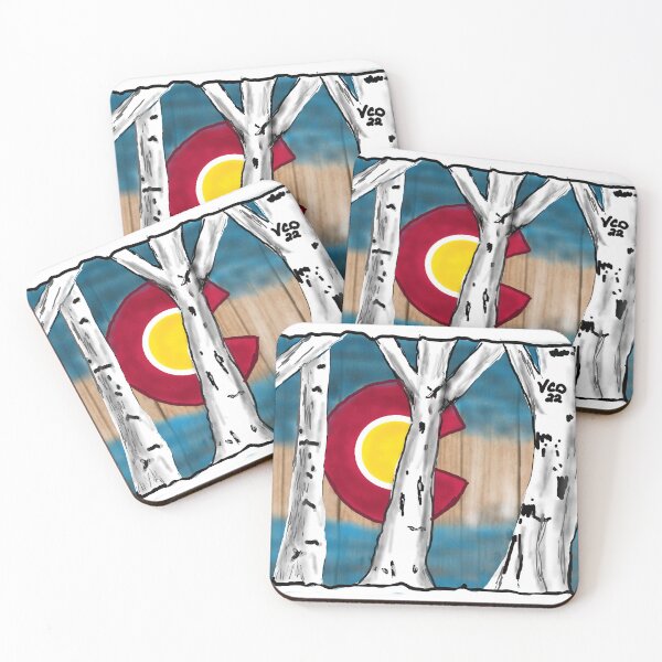Item preview, Colorado Aspens Wood Board designed and sold by LilShopofArtsy.