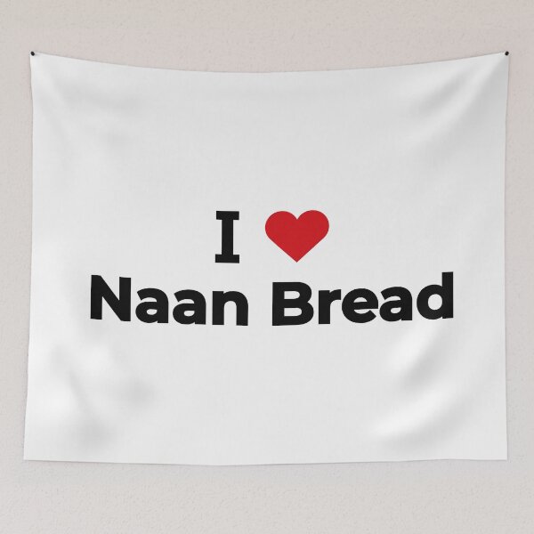 Item preview, I love Naan Bread designed and sold by Moyanana.