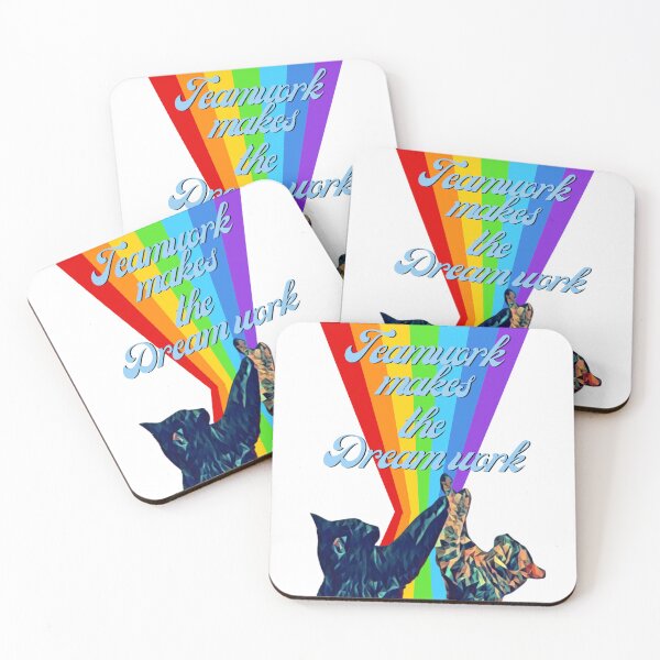 Item preview, Teamwork makes the dreamwork  designed and sold by PaigeNColwell.