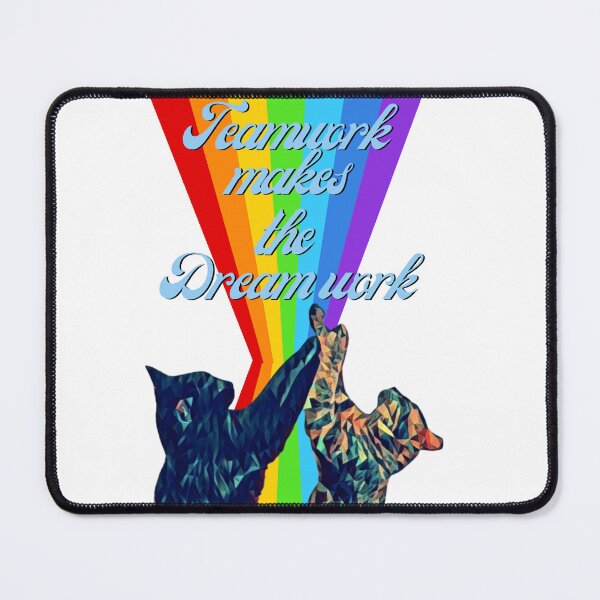 Item preview, Teamwork makes the dreamwork  designed and sold by PaigeNColwell.