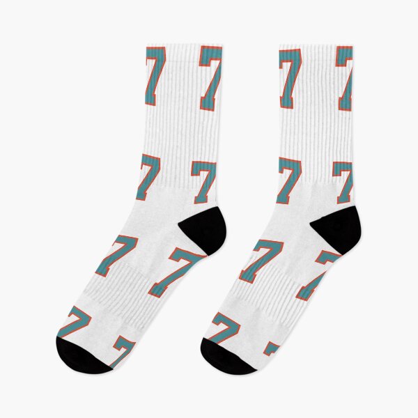 Item preview, 77 number, aqua orange lucky sports seventy seven designed and sold by ArtIsParty.