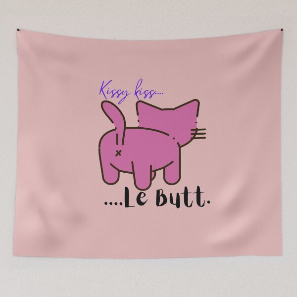 Item preview, Lecatso kiss my butt designed and sold by LeCattArtist.