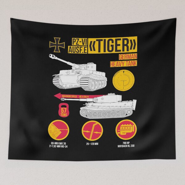 Item preview, Characteristics of the German Panzer 6 Tiger tank designed and sold by FAawRay.