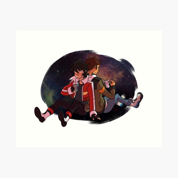 Klance in the space Art Print