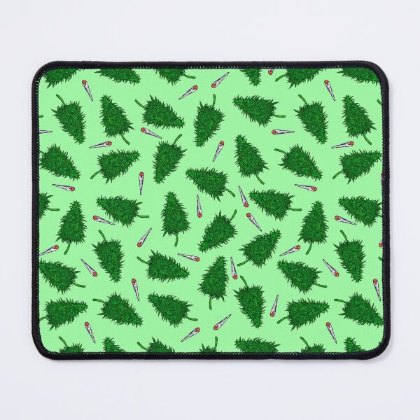 Item preview, Green Nugs and Joints Seamless Patterns - 420 Weed - Pretty Stoner Designs designed and sold by YomeHayin.