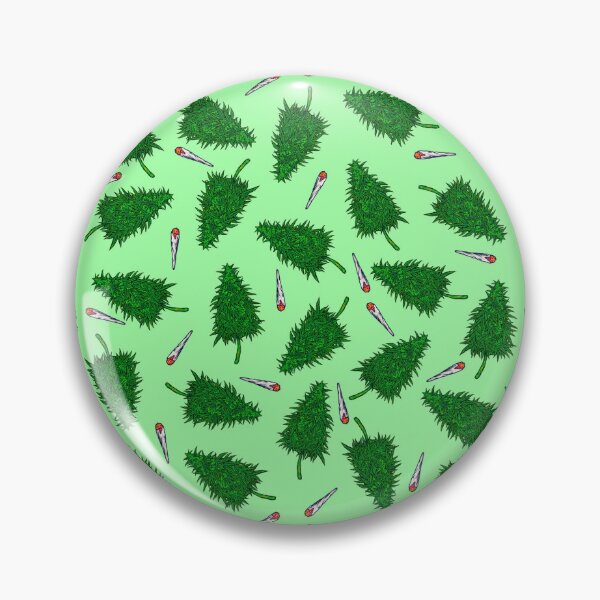 Item preview, Green Nugs and Joints Seamless Patterns - 420 Weed - Pretty Stoner Designs designed and sold by YomeHayin.