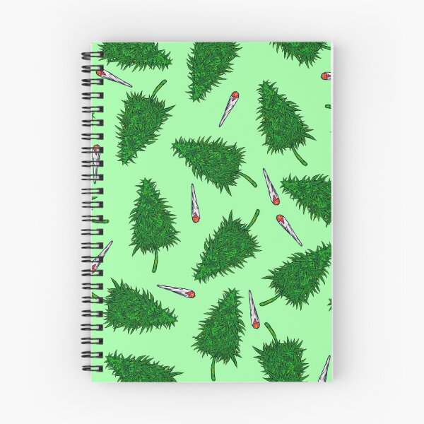 Item preview, Green Nugs and Joints Seamless Patterns - 420 Weed - Pretty Stoner Designs designed and sold by YomeHayin.