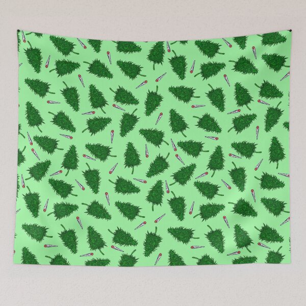 Item preview, Green Nugs and Joints Seamless Patterns - 420 Weed - Pretty Stoner Designs designed and sold by YomeHayin.