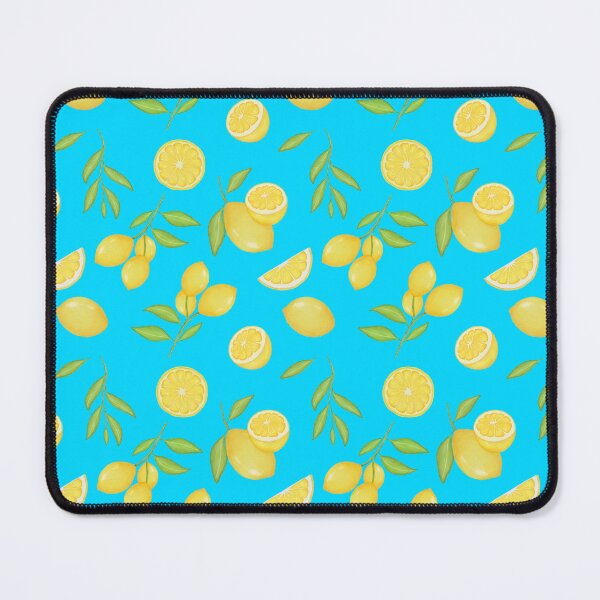 Item preview, Yellow Lemons Citrus Fruit Arts Watercolor Pattern designed and sold by lordyswiss.