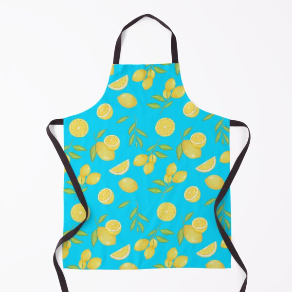 Item preview, Yellow Lemons Citrus Fruit Arts Watercolor Pattern designed and sold by lordyswiss.