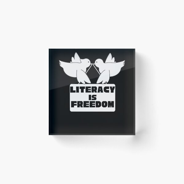 Item preview,  LITERACY IS FREEDOM  designed and sold by Affyboss6.