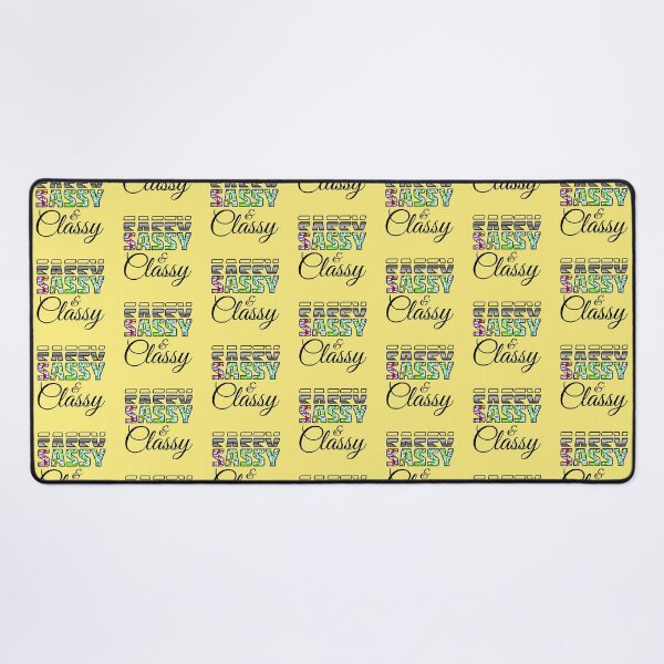 Item preview, Sassy & Classy Leopard Print Text Attitude Phrase BLACK designed and sold by CRHPOD20.