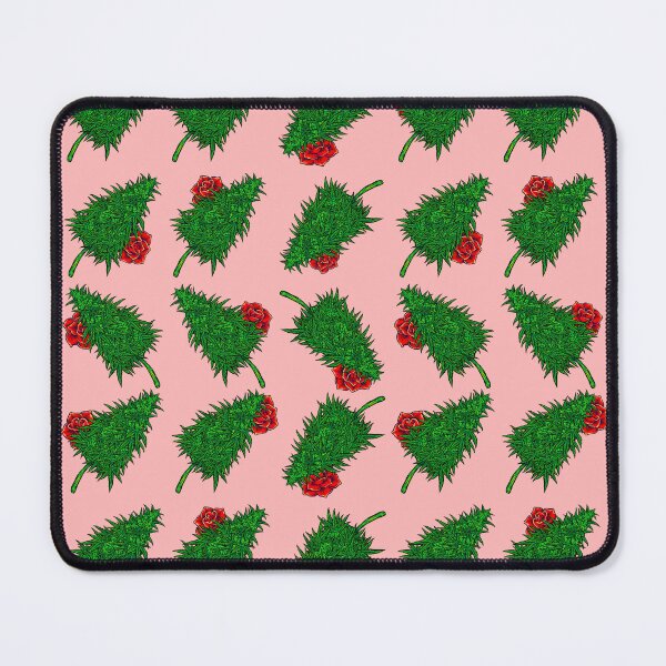 Item preview, Weed Flower and Roses - Seamless Patterns - Pretty Stoner designed and sold by YomeHayin.