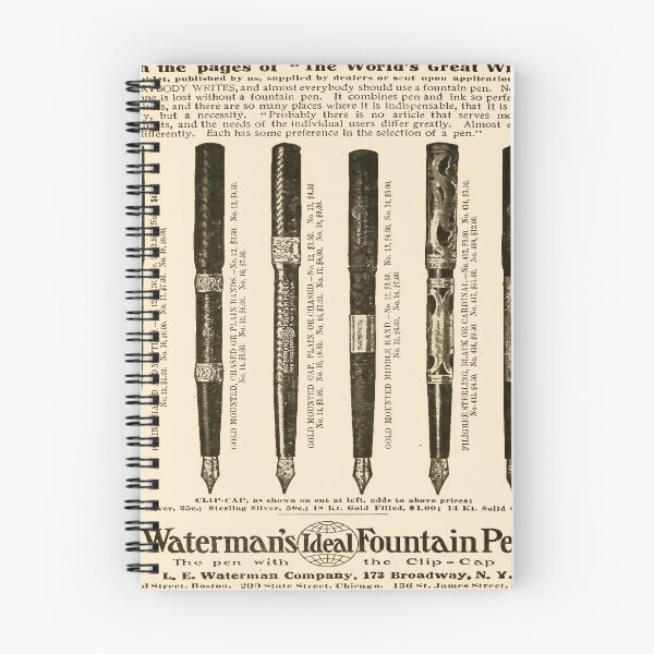 Artikelvorschau, Waterman's Ideal Füllfederhalter entworfen und verkauft von Tweeting.