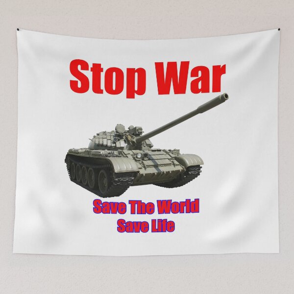 Item preview, Stop War, save the world, save life designed and sold by HdanRDesign.