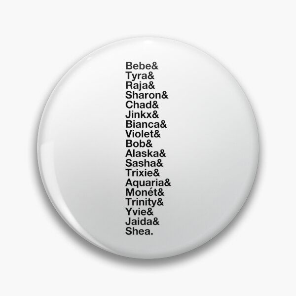Item preview, Drag Race Winners List - Black Text Updated 2019 The Original   designed and sold by MindpopCo.