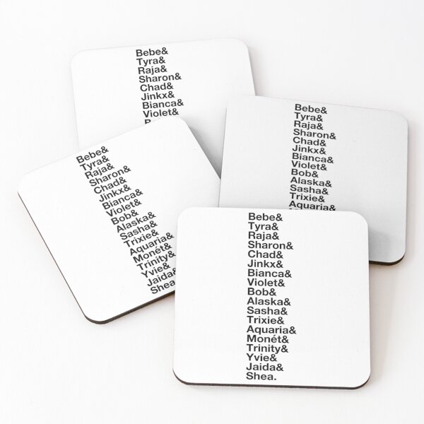 Item preview, Drag Race Winners List - Black Text Updated 2019 The Original   designed and sold by MindpopCo.