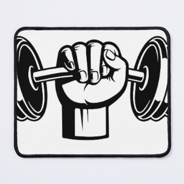 Item preview, hand holding dumbbell designed and sold by FunkisDesignes.