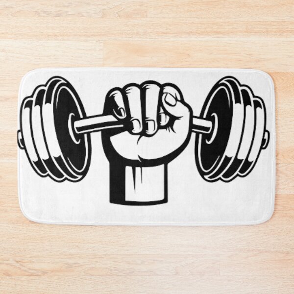Item preview, hand holding dumbbell designed and sold by FunkisDesignes.