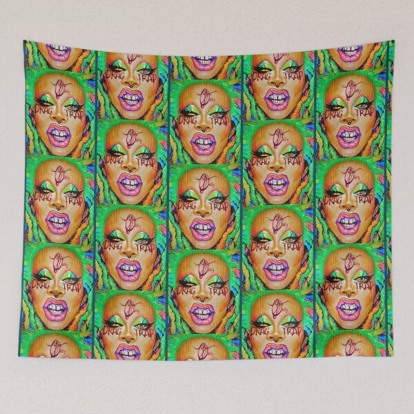 Item preview, Lady Colourful Graphic  designed and sold by MindpopCo.