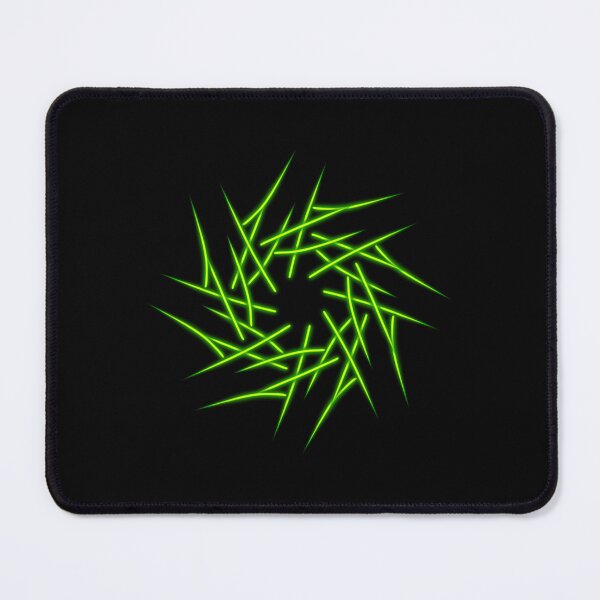 Item preview, Bright green star, abstract art designed and sold by Meo Design.