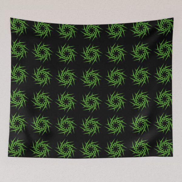 Item preview, Bright green star, abstract art designed and sold by Meo Design.