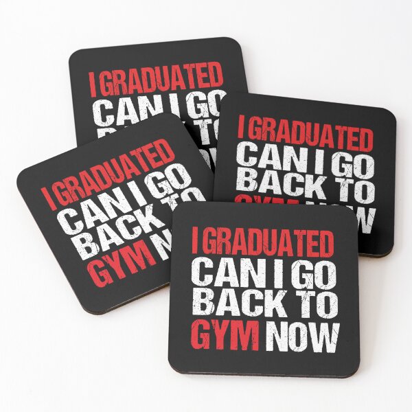 Item preview, I Graduated Can I Go Back To Gym Now designed and sold by SheIsAQueen.