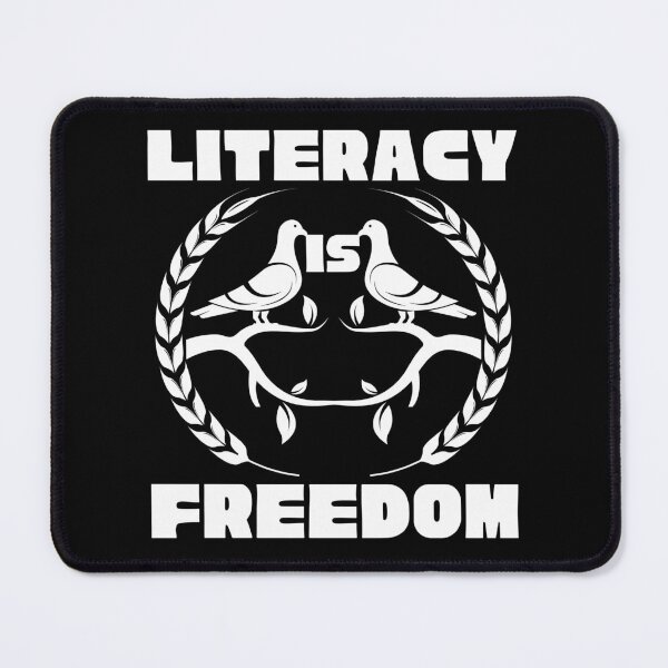 Item preview, LITERACY IS FREEDOM designed and sold by Affyboss6.