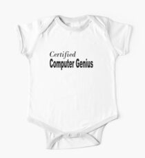 Computer Genius One Piece - Short Sleeve