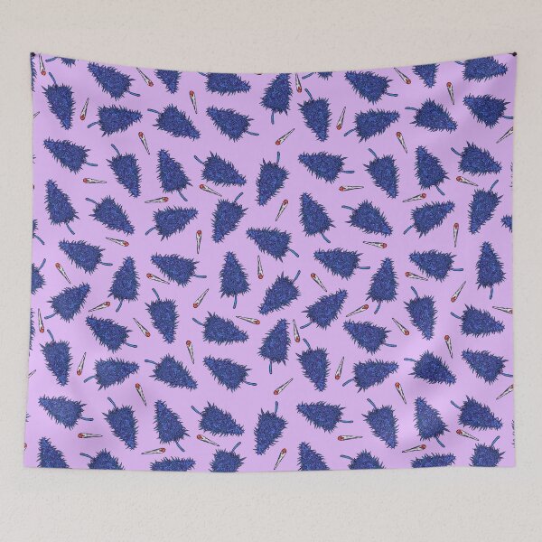 Item preview, Purple Nugs and Joints Seamless Patterns - 420 Weed - Pretty Stoner Designs designed and sold by YomeHayin.